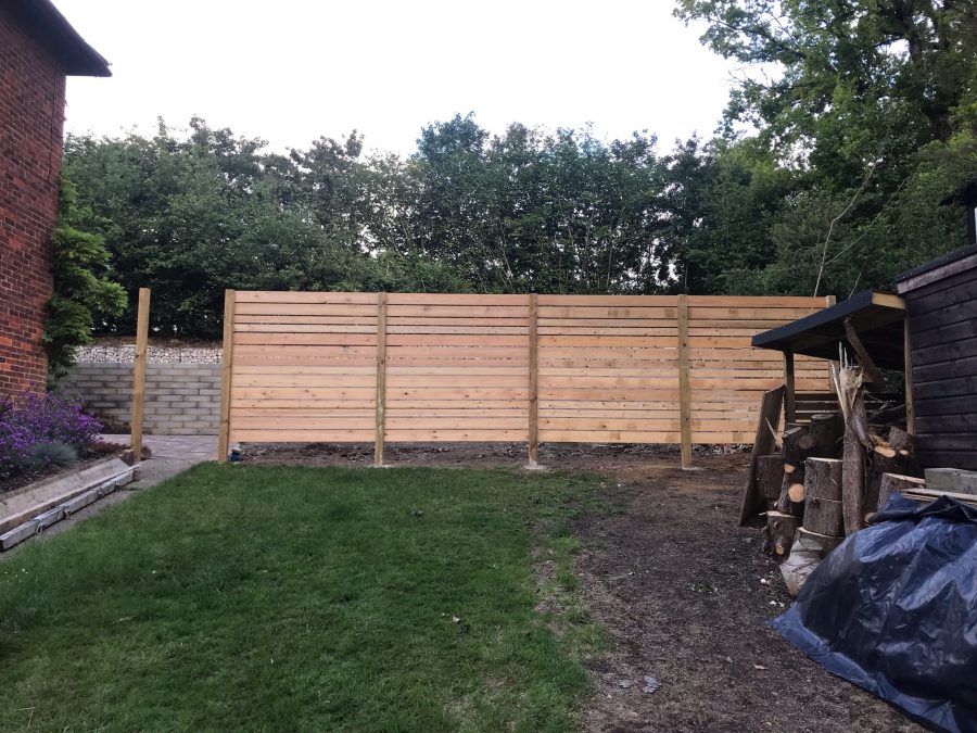 Slatted Screen Fence Our Home Projects