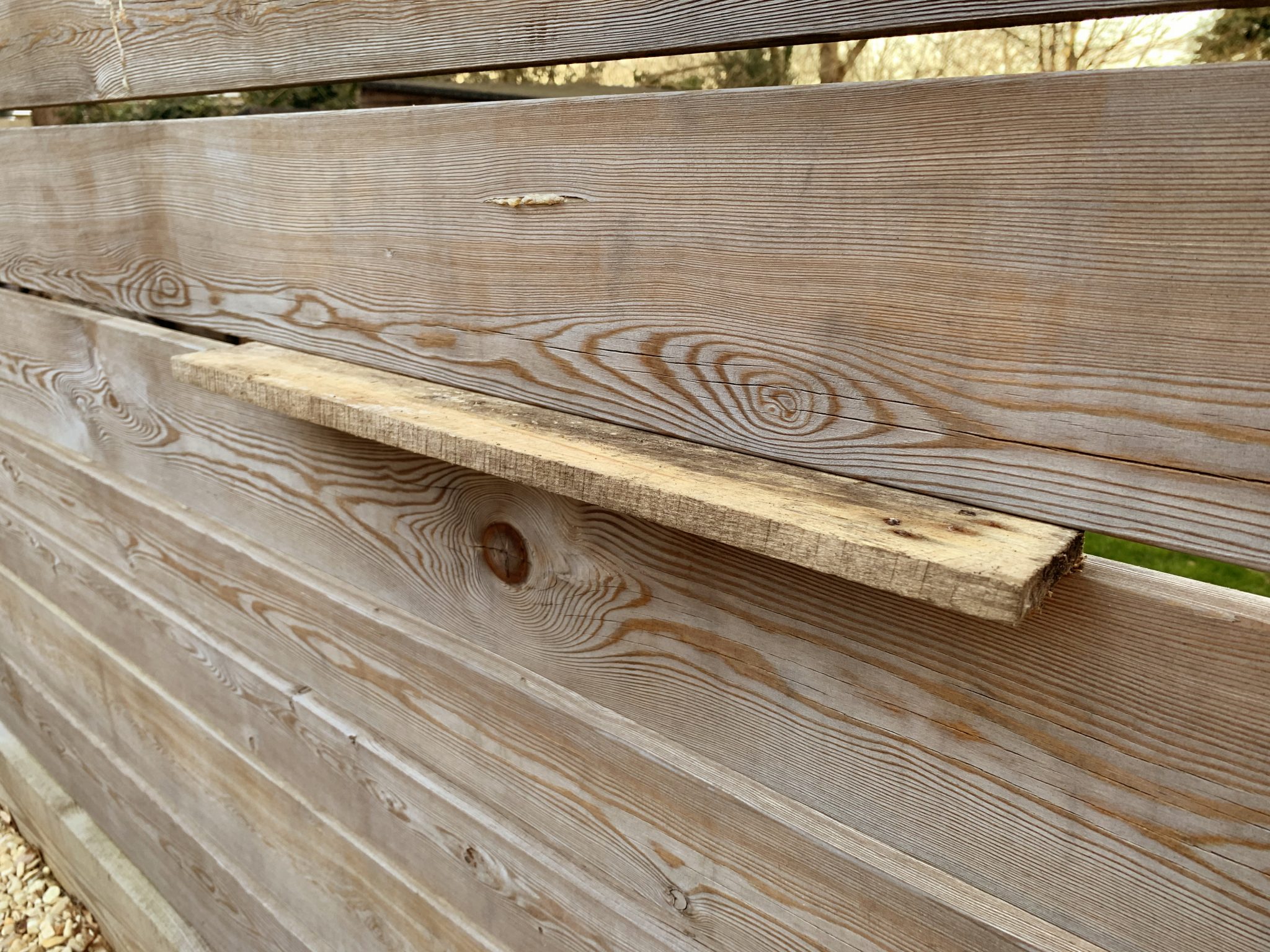 Slatted Screen Fence Our Home Projects