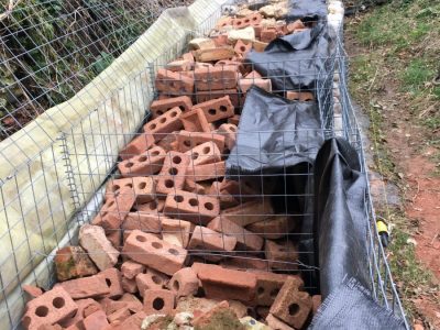 Gabion Basket Retaining Wall Our Home Projects - Gabion Retaining Wall Cost Uk
